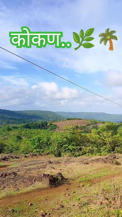 कोकणातील निसर्गरम्य वातावरण 🌴🌍 कोकणातीलअविस्मणीयअनुभव Kokanmansoon Kokan कोकण Youtube