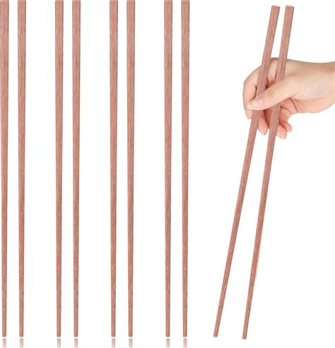 Pairs Natural Long Wooden Hot Pot Chopstick Sandalwood Cooking Chopstick Extra Long