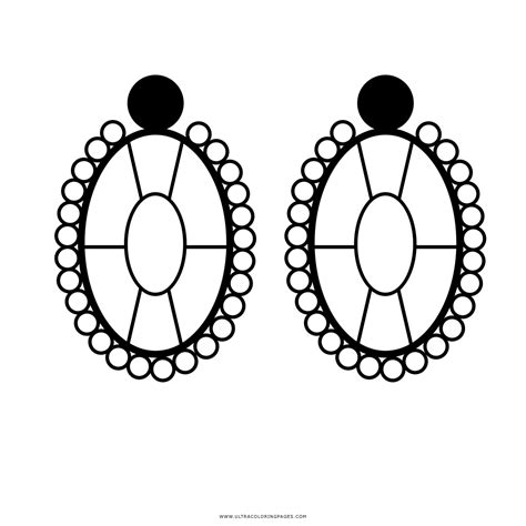 Dibujo De Aretes Para Colorear Ultra Coloring Pages Images And Photos