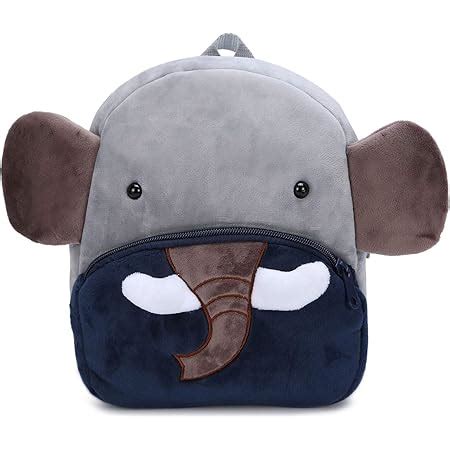 Perletti Sac Dos Peluche Chien Pour Enfant Ans Cartable Jeans