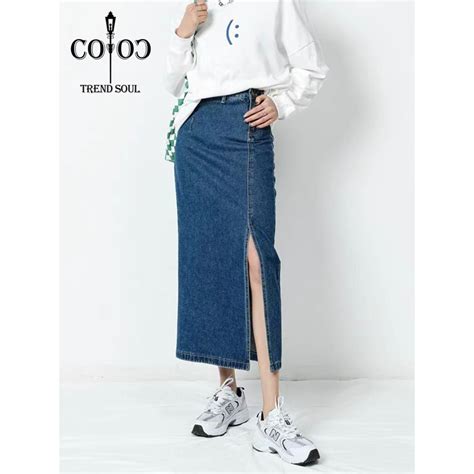 Jual Coco Trend Soul Rok Biru Laut Highwaist Terbaru Kekinian Rok