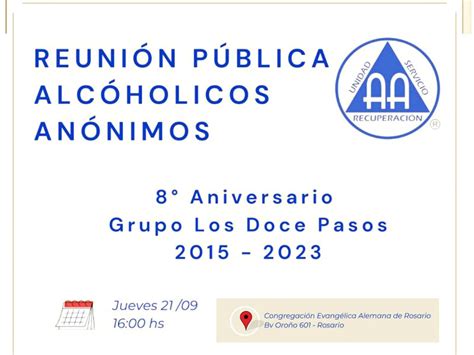 Alcoholismo y adicción reunión pública de alcohólicos anónimos en