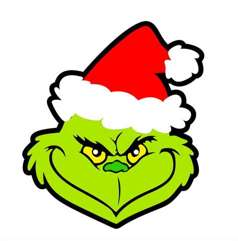 Grinch Santa Hat Acrylic Blanks for Holiday Crafts – Moxie Vinyls