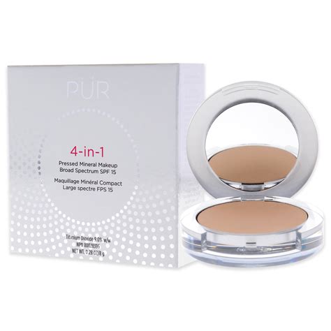 Pur Minerals 4 In 1 Pressed Mineral Makeup Spf 15 Light Saubhaya Makeup