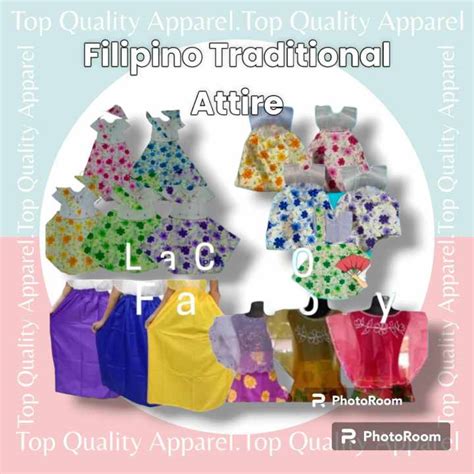 Tqa S Filipiniana Costume Kasuotang Filipino Tradional Costume Costume Lazada Ph