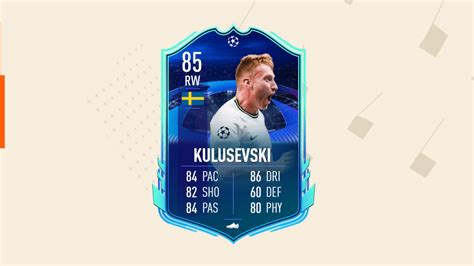 FIFA 23 FUT 23 Solution DCE Dejan Kulusevski RTTK Prix Joueurs