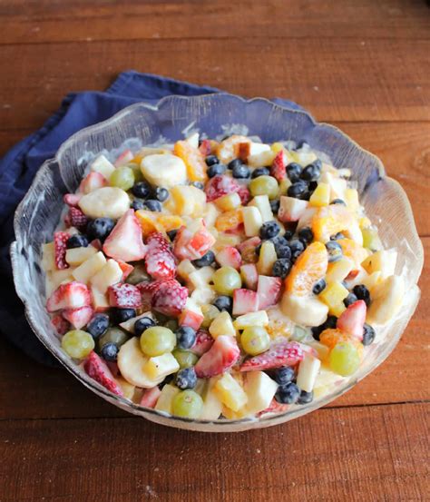 Fruit Salad With Condensed Milk Cooking With Carlee