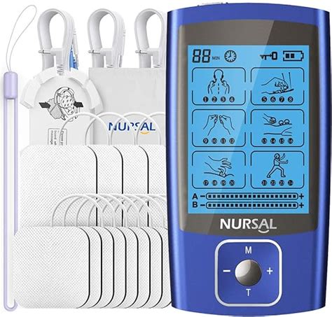 Amazon Nursal Tens Ems Unit Muscle Stimulator For Pain Relief