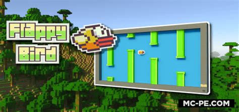 Flappy Bird in Minecraft [1.18] — Флаппи Бёрд - Моды для Майнкрафт ПЕ ...