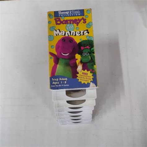 Lot Of Barney Vhs Tapes Barney And Friends Vintage Barney And The Sexiz Pix