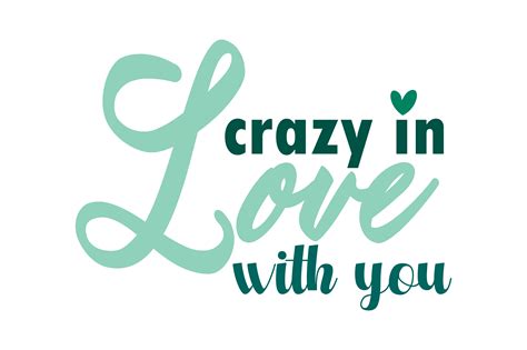 Crazy In Love With You Graphic By Yuhana Purwanti · Creative Fabrica