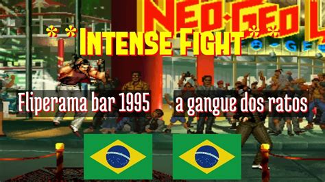 King Of Fighters Ft Fliperama Bar Br Vs A Gangue Dos