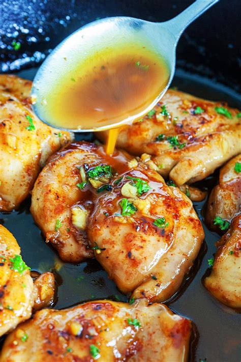 Honey Garlic Chicken — Easy Weeknight: Dinner Ideas and Recipes