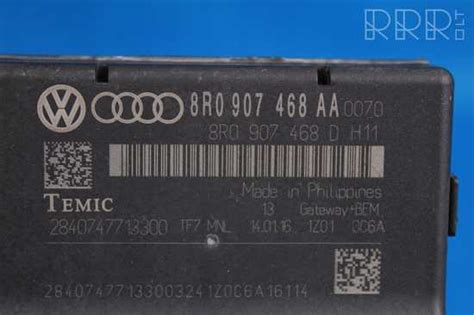 Audi Q5 Sq5 Gateway Control Module 8r0907468aa Ezparts Used Auto Parts