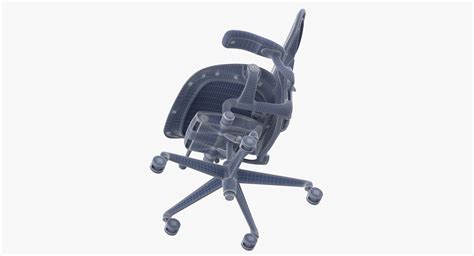 Herman Miller Aeron Koltuğu 02 3D Model 49 max obj c4d ma