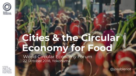 Circular Food Systems In Cities Joss Bleriot Wcef2018 PPT