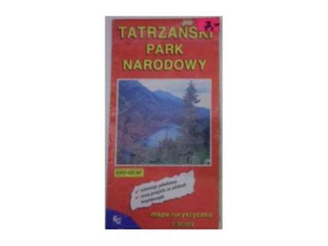 Tatrzański Park Narodowy mapa turystyczna Zakopan 6 99 zł Allegro