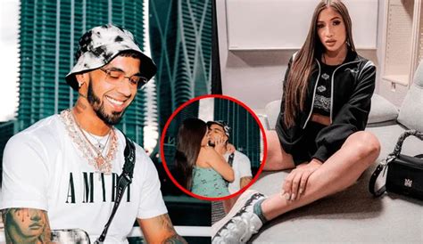 Anuel AA quién es Laury Saavedra la mujer que aparece besando al