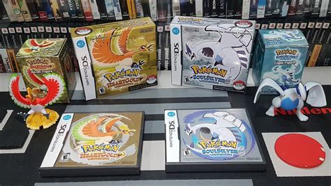 Pokemon HeartGold And SoulSilver With Preorders Figures YouTube