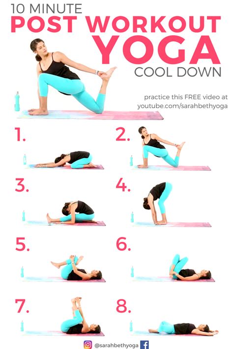 10 Minute Post Workout Yoga Cool Down Legs And