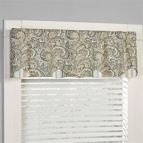 Morelia Paisley Window Valance