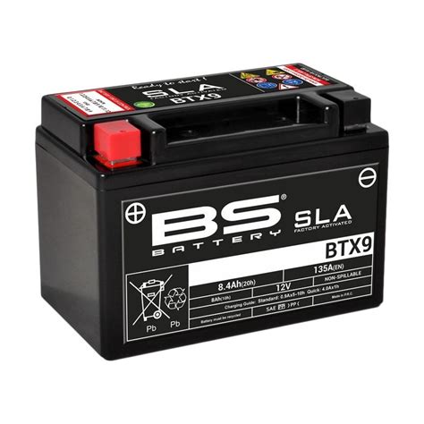 BATERÍA BS BATTERY YTX9 BS SELLADA SIN MANTENIMIENTO Repuestos