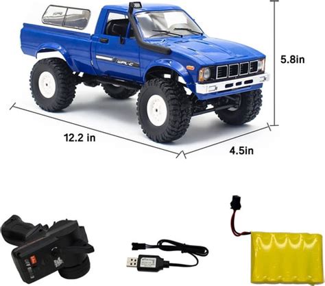 Mostop Rc Truck Crawler C24 Rtr 116 Scale Pickup Truck A Cuotas