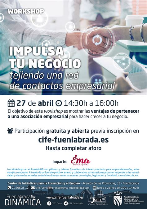 Workshop Impulsa Tu Negocio Centro De Iniciativas Para La Formaci N Y