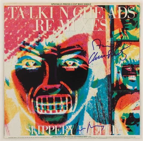 Lot Detail Talking Heads Signed Remixes Album