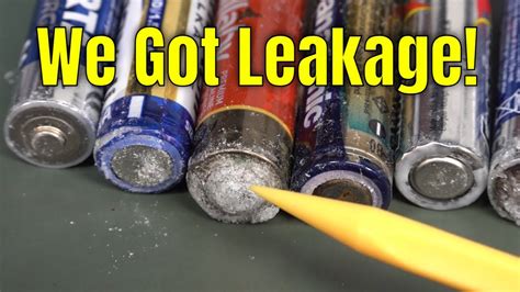 EEVblog 1508 – We FINALLY Got Alkaline Battery LEAKAGE! – EEVblog