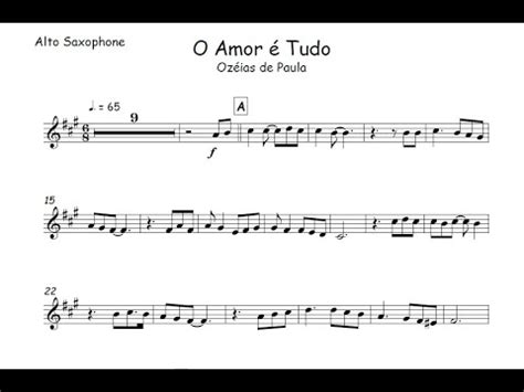 O Amor é Tudo Ozéias de PaulaPartitura Trompete Trombone Trompa