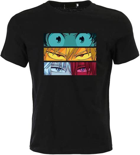 Dacitiery Anime My Hero Academia T Shirts Mha Shirt Bnha T Shirt Men