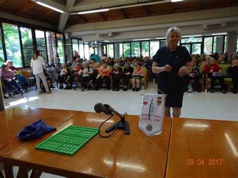 Tombola Presso La Casa Di Riposo Zangheri Lions Club Forl Host