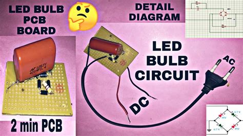 Led Bulb Circuit Board Diagram