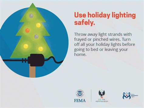 Use Holiday Lighting Safely Northbridge Fire Department