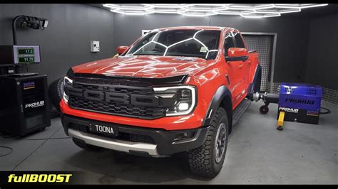 On The Dyno With The New Ford Ranger Raptor V Twin Turbo Wd Wd