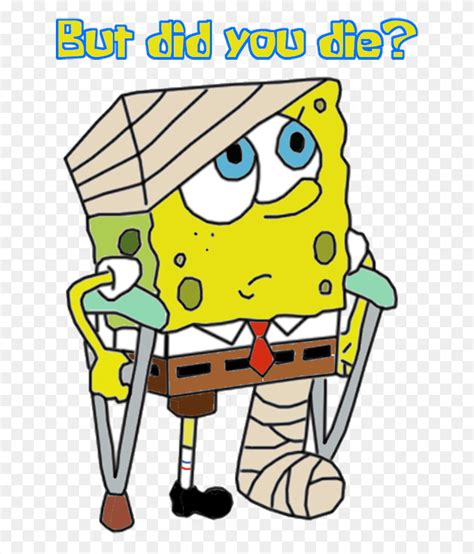 Filter Injured Spongebob Someone Breaking A Leg Book Comics Poster