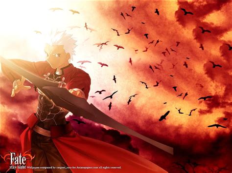 Archer Unlimited Blade Works Fate Stay Night Hd Wallpaper Peakpx