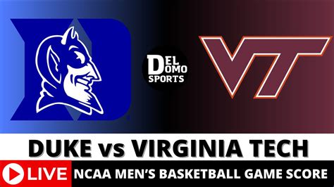 Duke Vs Virginia Tech Live Ncaam Basketball Game Score Jan 29 2024