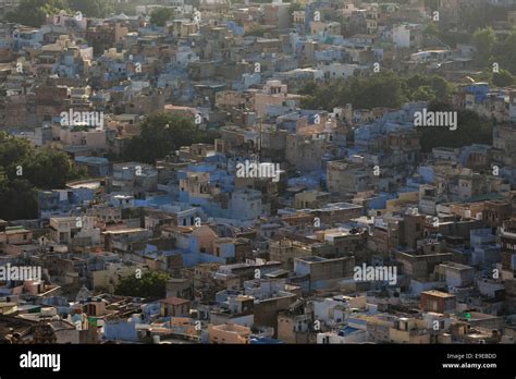 Jodhpur At Sunset Rajasthan India Stock Photo Alamy
