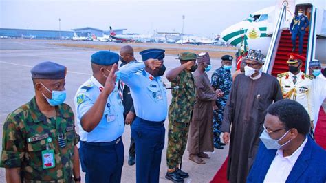 Buhari Returns To Abuja After Eu Au Belgium Summit The Guardian