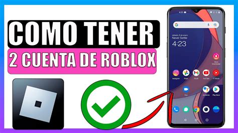 Lᐈ Como Hacer Dos Cuentas En Roblox 2023 ♻️ Projaker