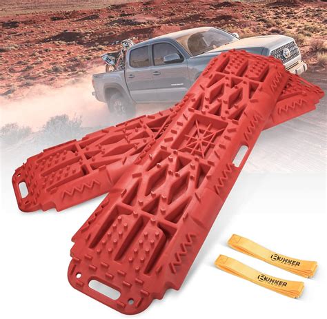 Recovery Traction Boards BUNKER INDUST Offroad Traction Mat With Jack