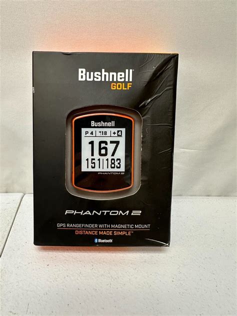 Bushnell Phantom 2 Golf Gps Rangefinder Orange 362111 810068685527