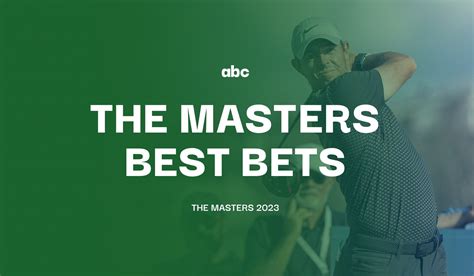 The Masters 2023 ⚡ 10030 433 Boosted Treble And Best Bets Andys