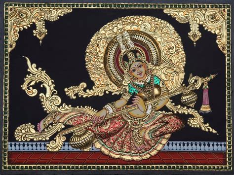 Pin By Usha Harshini On Tanjore Painting Kerala Mural Painting