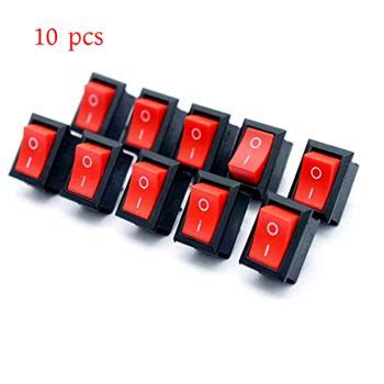 10 Pcs Mini 2 Pin SPST On OFF Switch RC Shop Bd