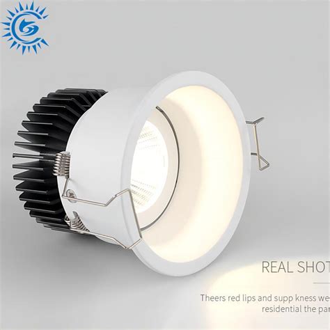 Indoor K K K Dimmable Anti Glare Cob Led Ceiling Spotlight