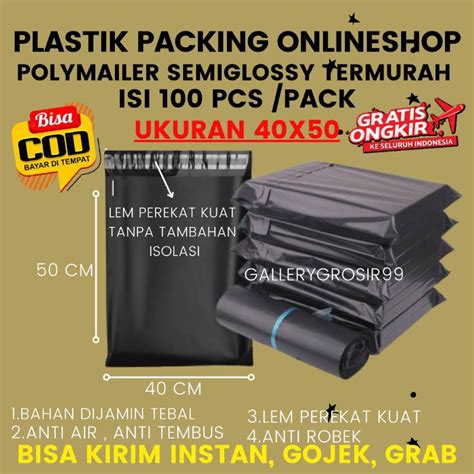 Jual Plastik Packing Polymailer Isi Pcs Pack Premium Quality