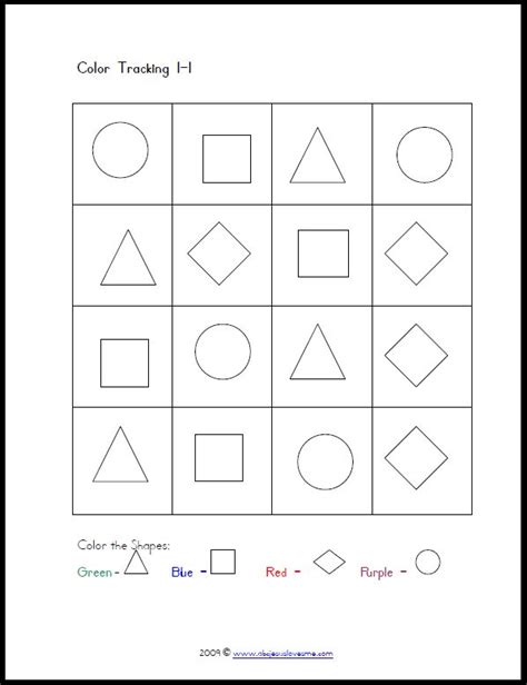 Visual Motor Worksheets Printable Visual Discrimination Worksheets